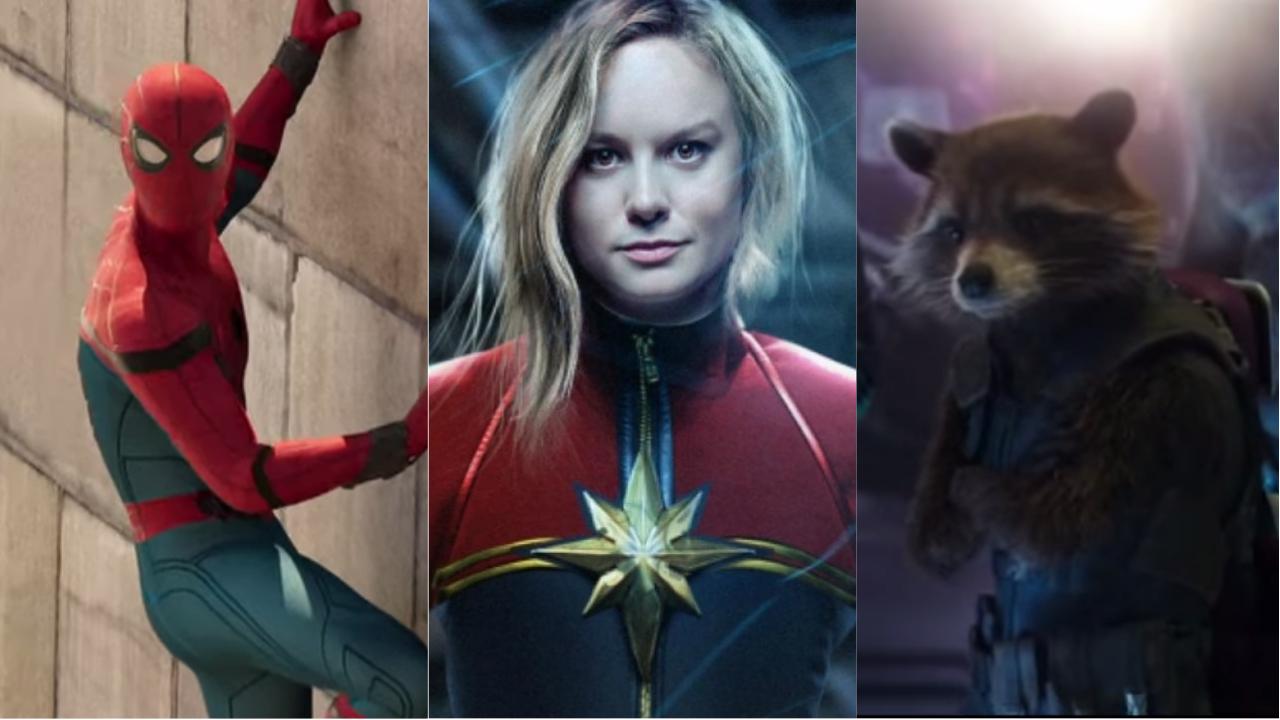 Marvel - Phase 4 - Captain Marvel - Spider-Man - Gardiens de la galaxie