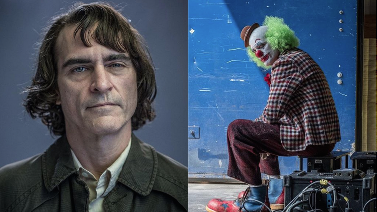 Joaquin Phoenix Joker clown