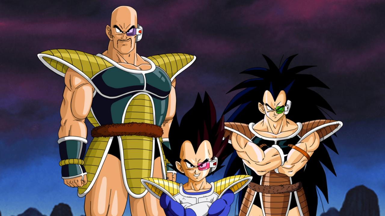 dragon ball Z nappa raditz