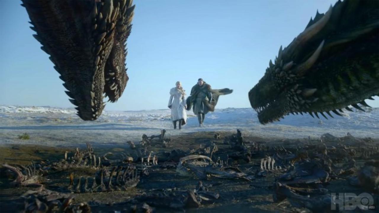 GOT trailer saison 8 dragons