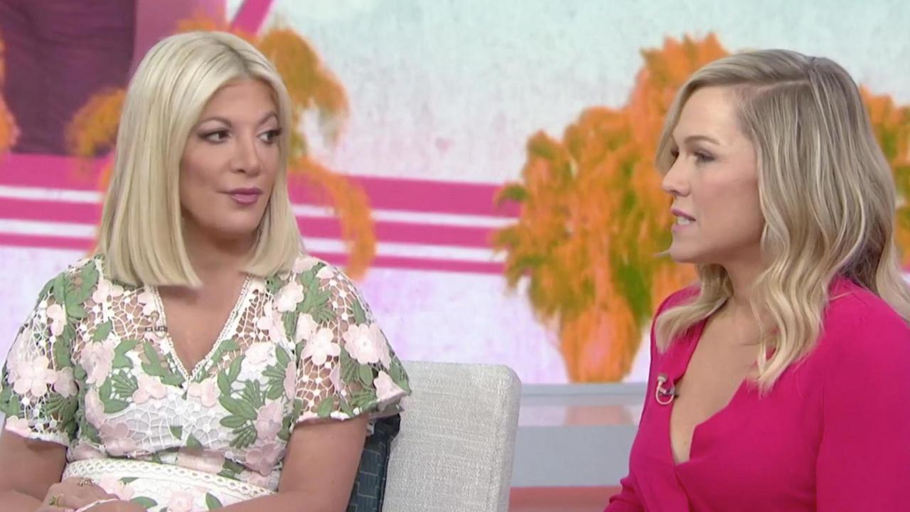 Jennie Garth et Tori Spelling 