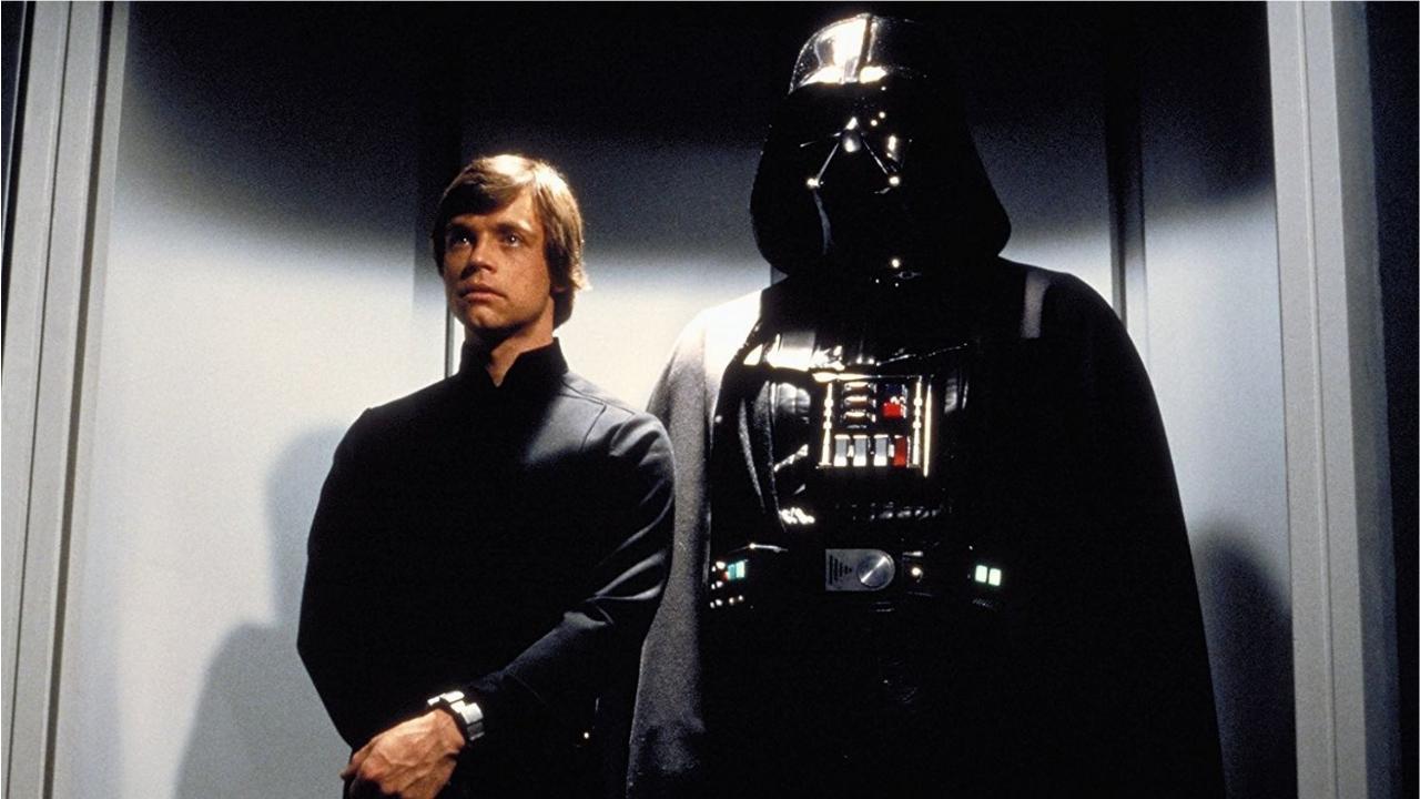 Luke Skywalker et Dark Vador