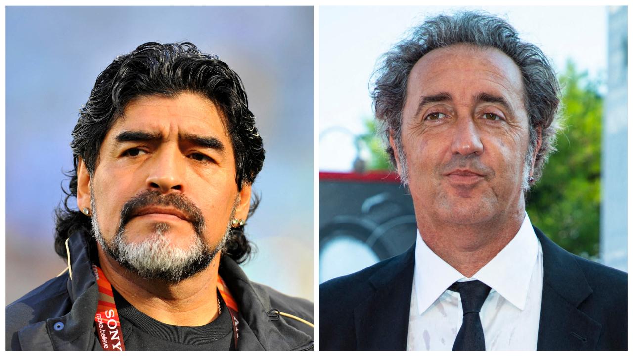 Diego Maradona et Paolo Sorrentino