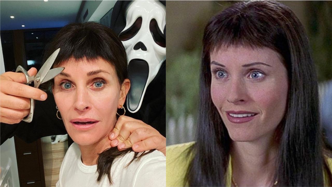 "Pas la frange !" : Courteney Cox se refait le look de Gale pour Scream 5 