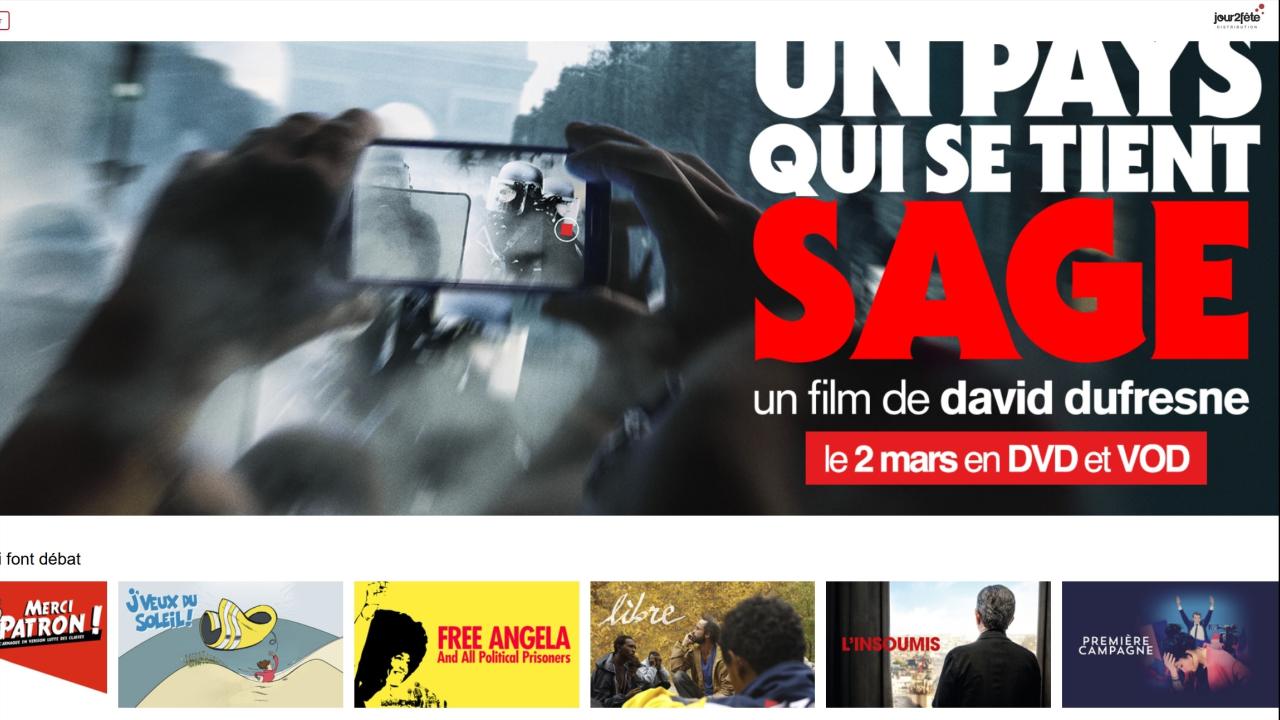 A voir sur la nouvelle plateforme de VOD de Jour2Fête : Merci patron !, Un pays qui se tient sage, Papicha...