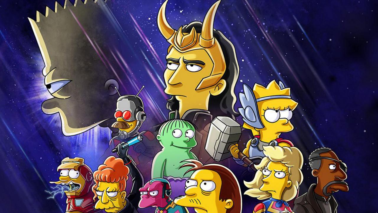 Simpson Loki Marvel