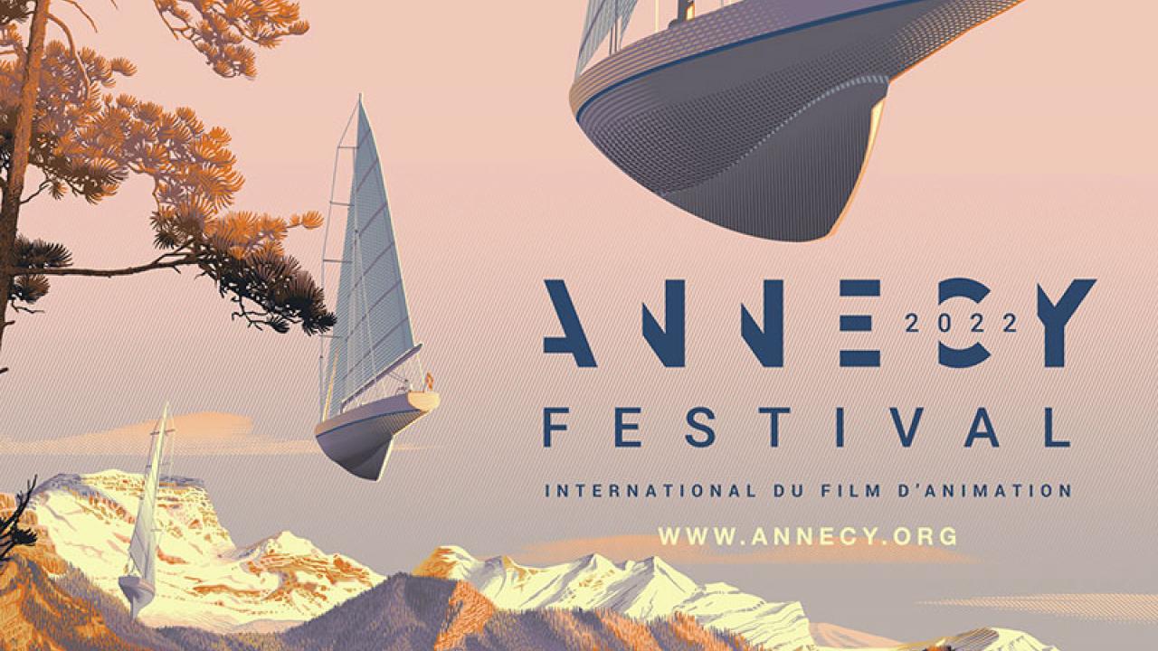 Affiche festival d'Annecy 2022