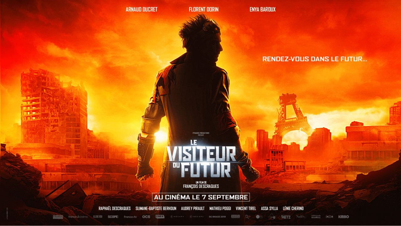 Le visiteur du futur - affiche longue