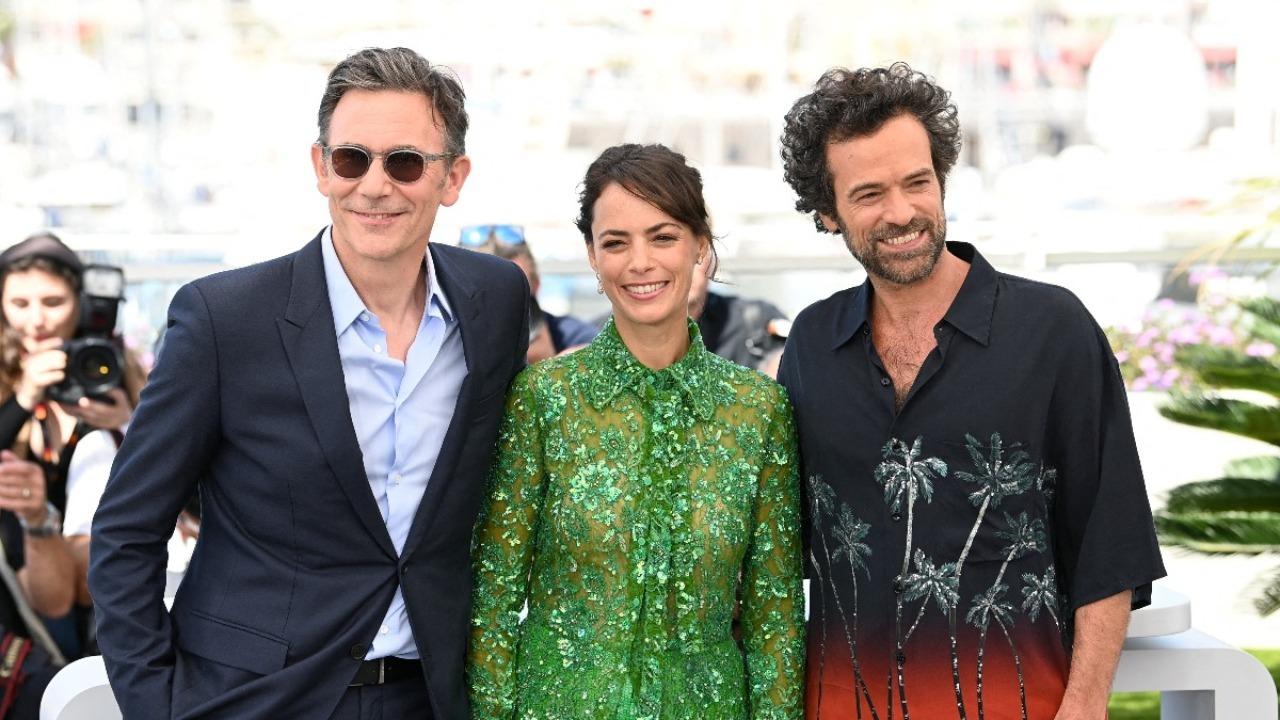 Cannes 2022 : Michel Hazanavicius, Bérénice Bejo et Romain Duris au photocall de Coupez !