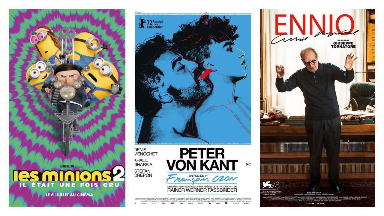 Affiche sorties de films mercredi 6 juillet 2022