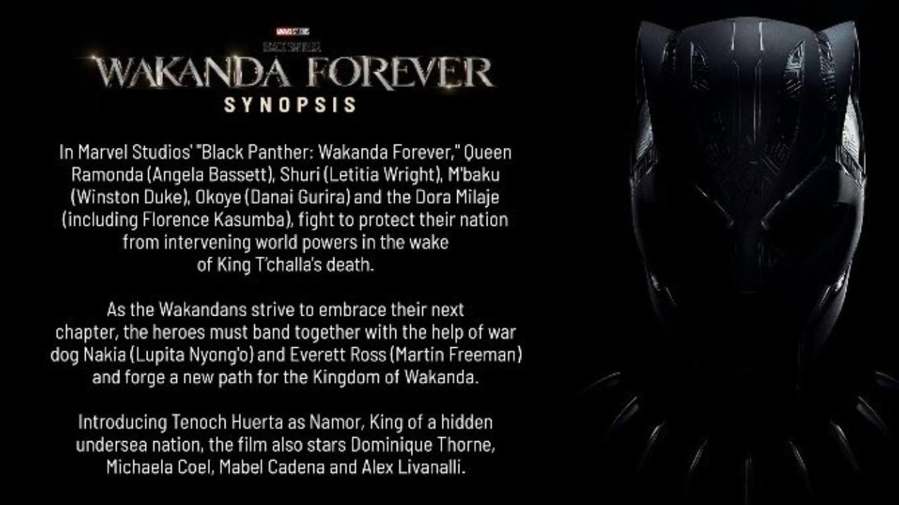 En plus de sa bande-annonce, Marvel a dévoilé le synopsis officiel de Black Panther 2