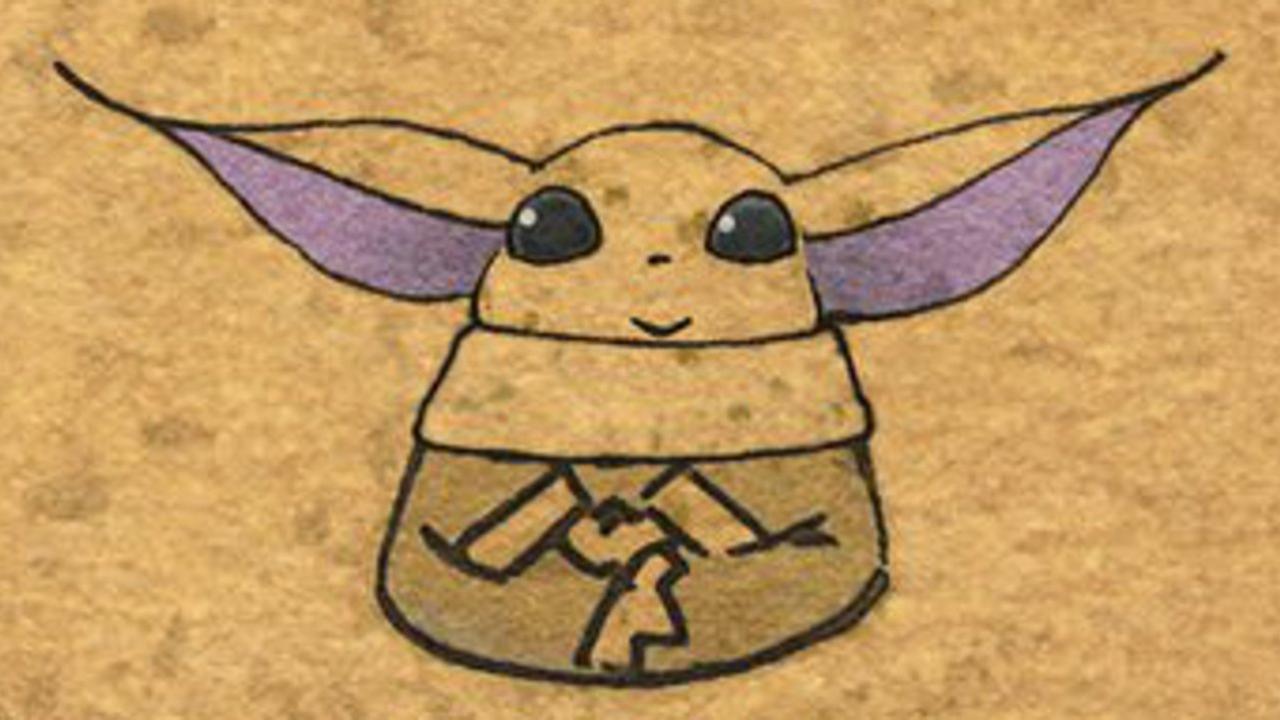 Baby Yoda par le Studio Ghibli 