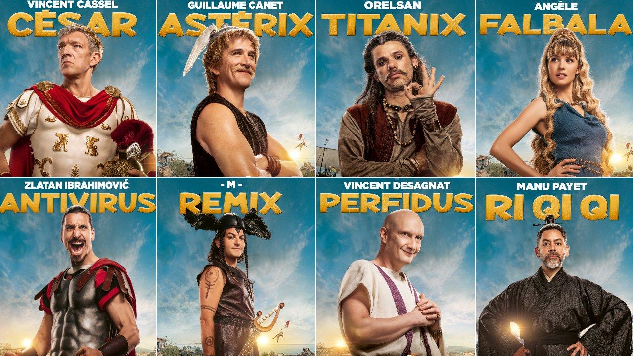 Toutes les stars et tous les persos d'Astérix & Obélix : l’Empire du Milieu s'affichent