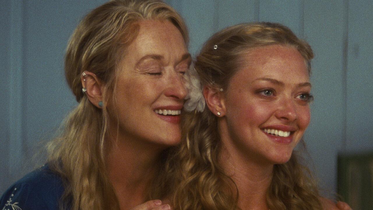 Amanda Seyfried et Meryl Streep dans Mamma Mia!