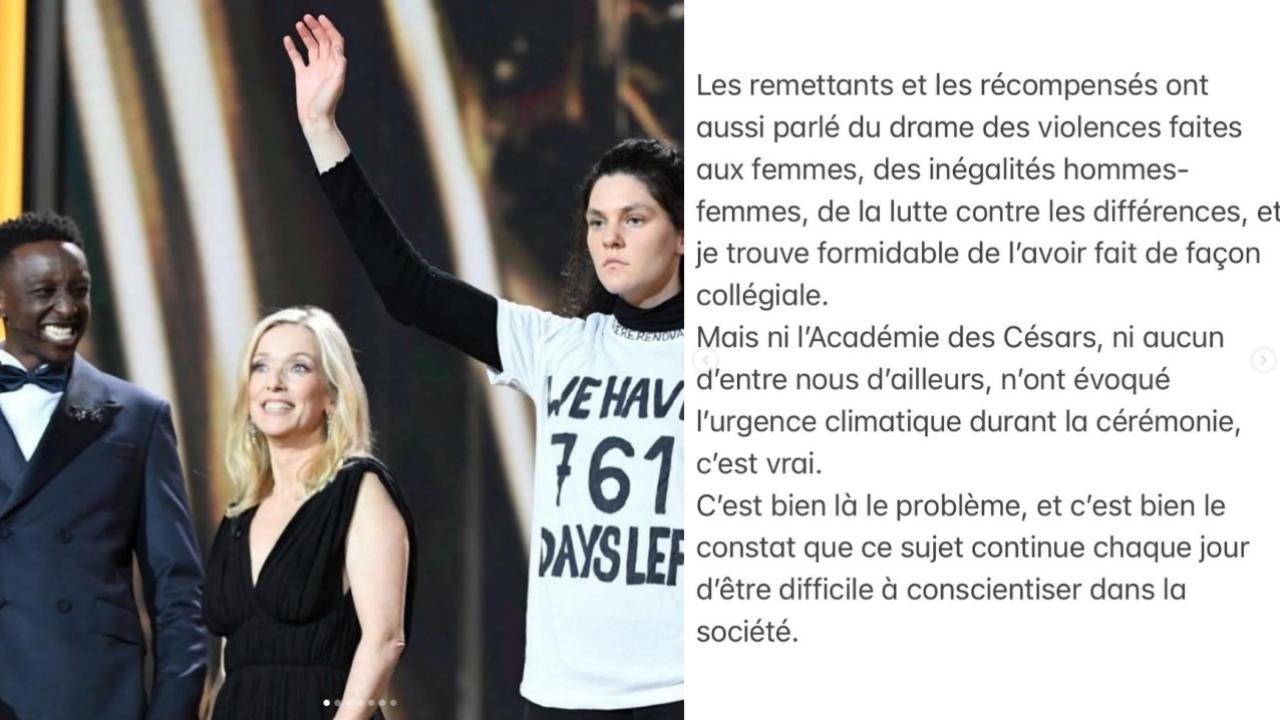 "Plutôt contente d'avoir participé à ce remake de Don't Look Up", Léa Drucker défend les César