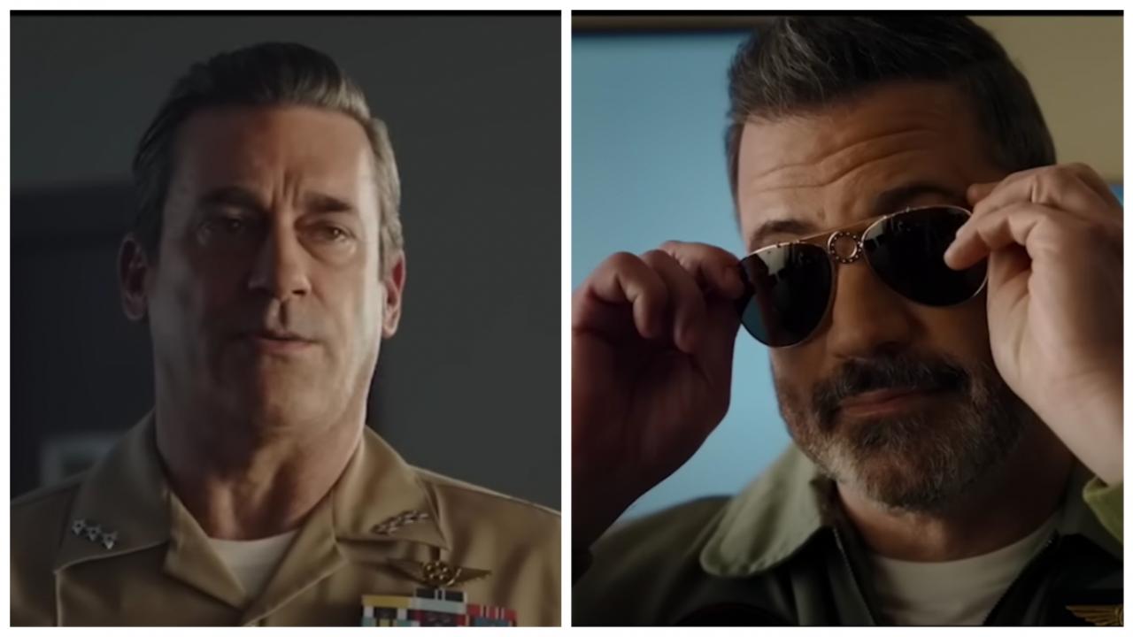 Jimmy Kimmel parodie Top Gun : Maverick pour la bande-annonce des Oscars 2023