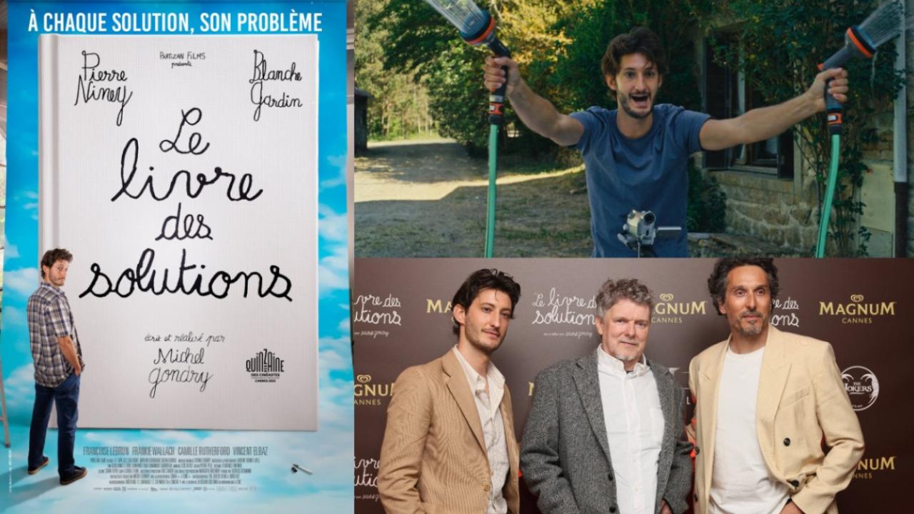 Pierre Niney :"Je joue une version de Michel Gondry dans Le Livre des solutions" 