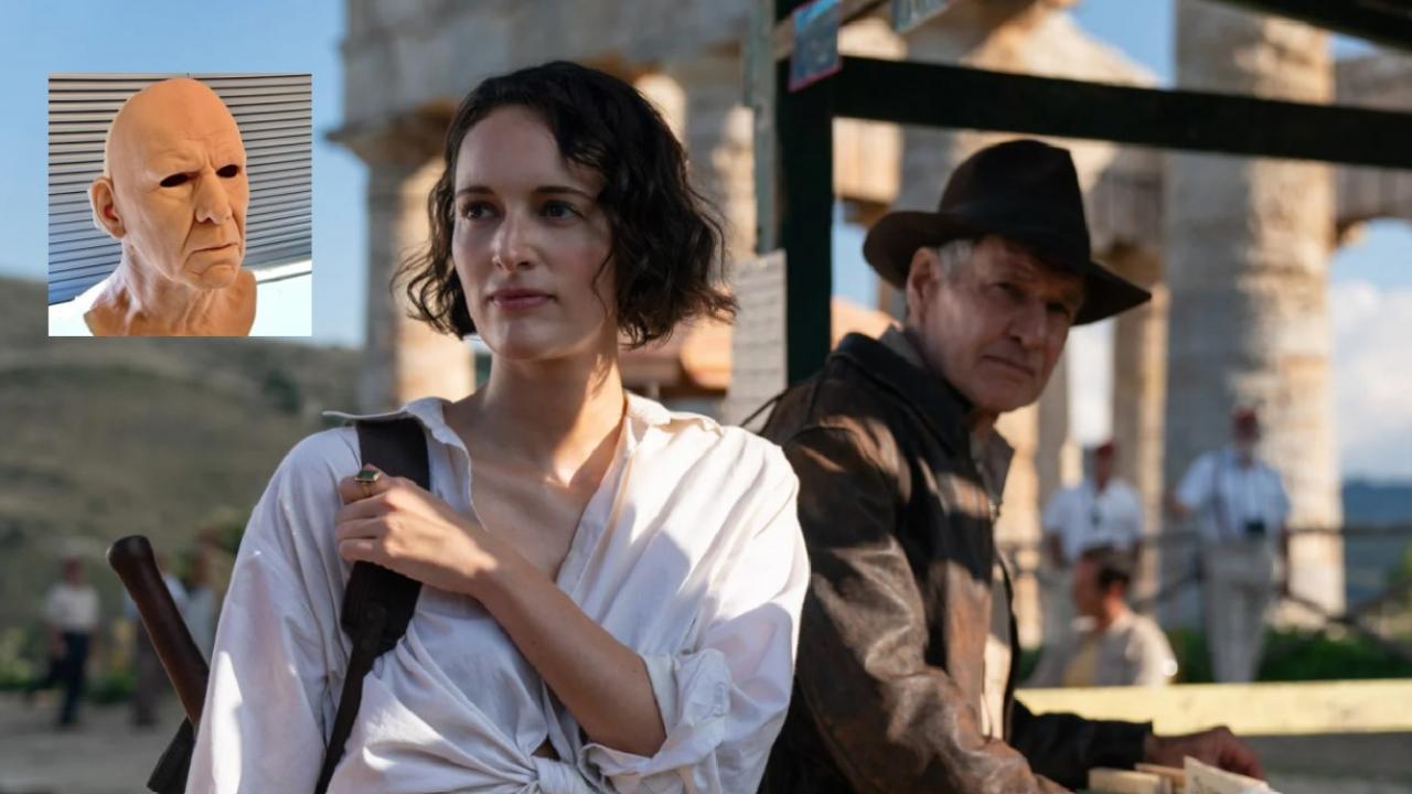 Phoebe Waller-Bridge a réussi à faire peur à Harrison Ford avec son propre masque d'Indiana Jones 5