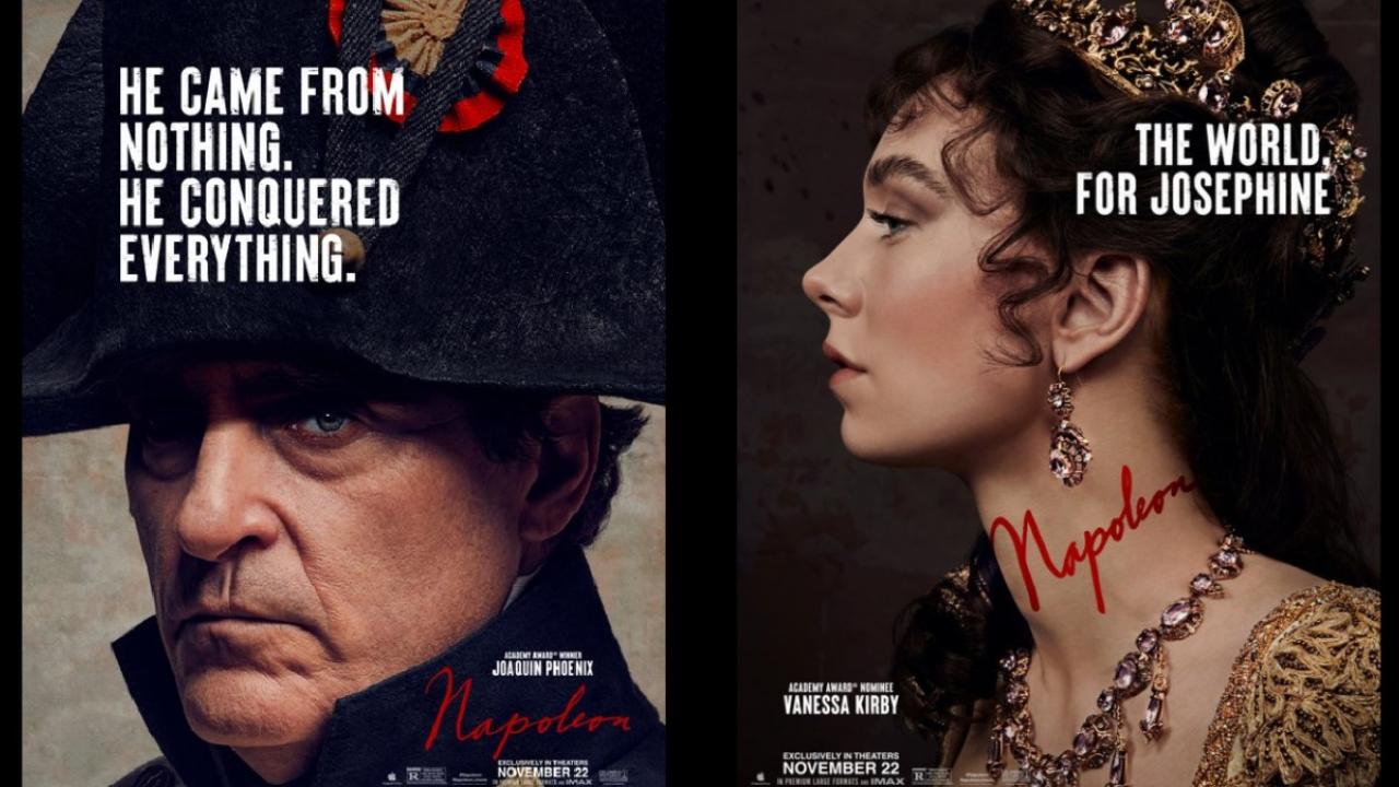 Une nouvelle affiche de Napoléon avec Vanessa Kirby 