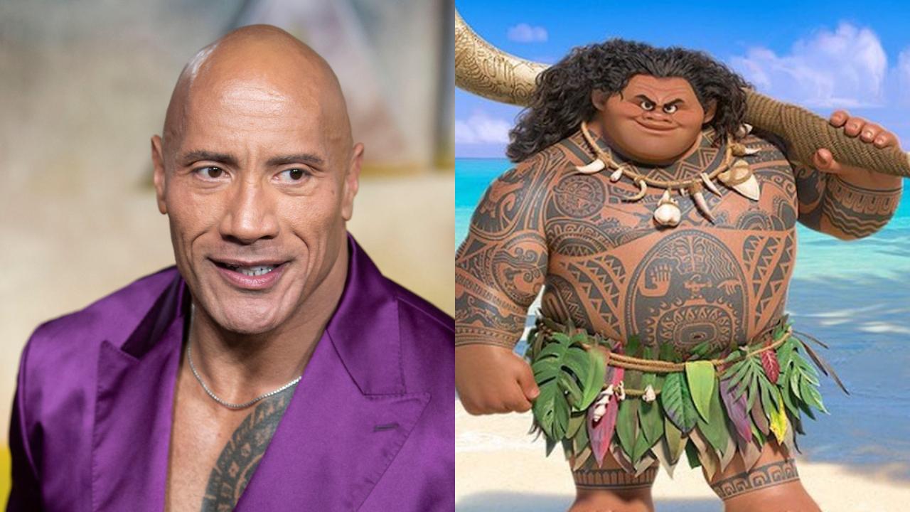 Dwayne Johnson va jouer Maui dans le remake live action de Vaiana