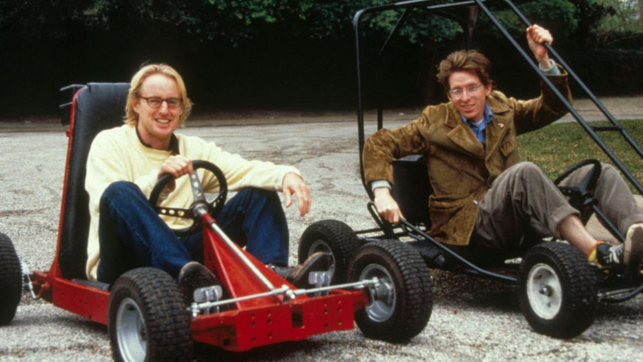 Wes Anderson et Owen Wilson en 1996