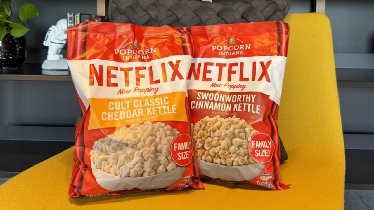 Netflix lance… sa gamme de popcorn !