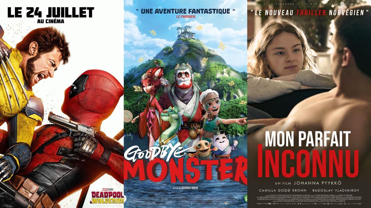 Affiches Films à l'affiche semaine du 24 juillet 2024