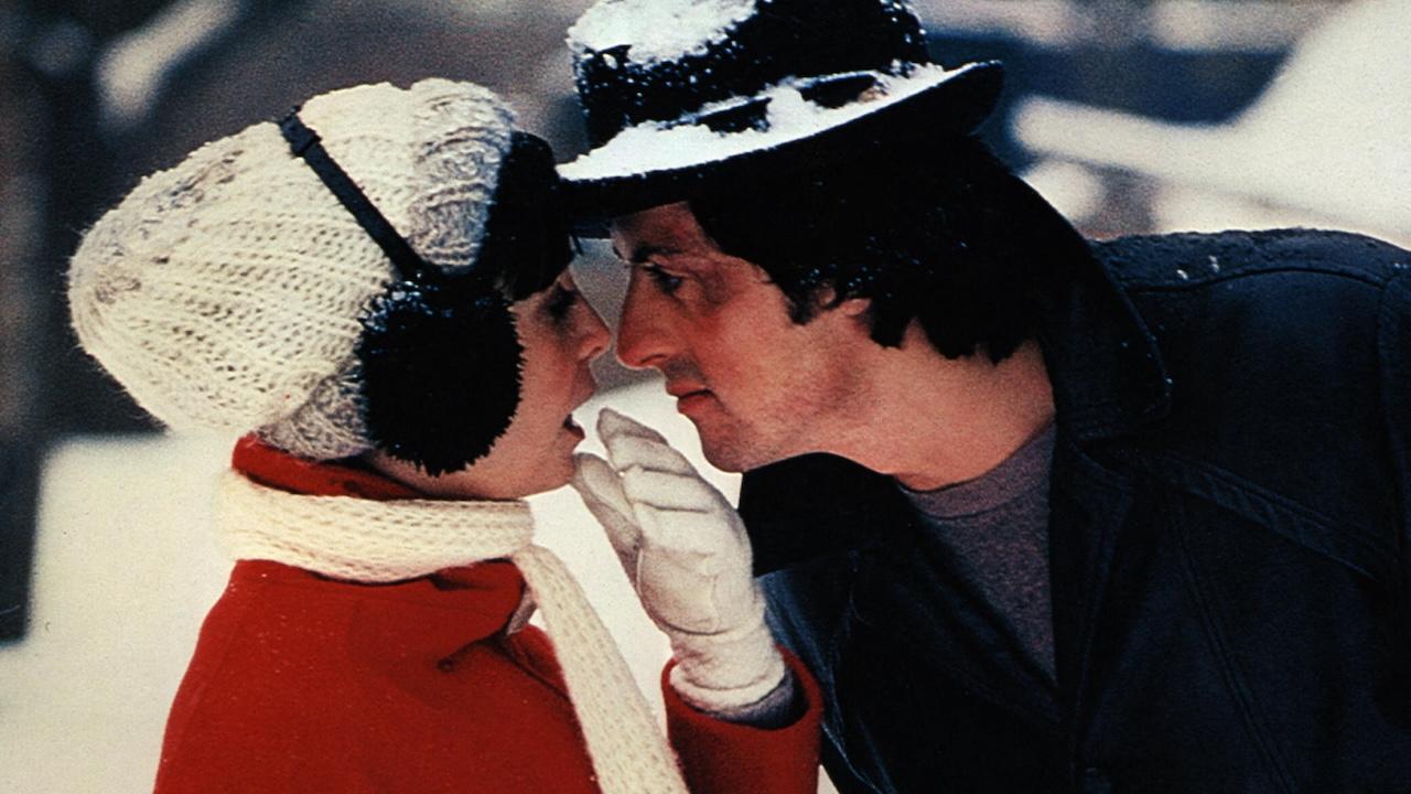 Sylvester Stallone et Talia Shire dans Rocky 2