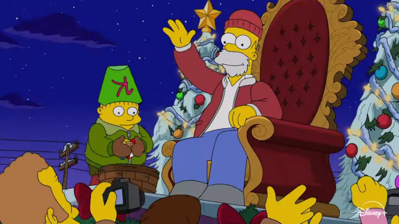 Les Simpson vont fêter Noël