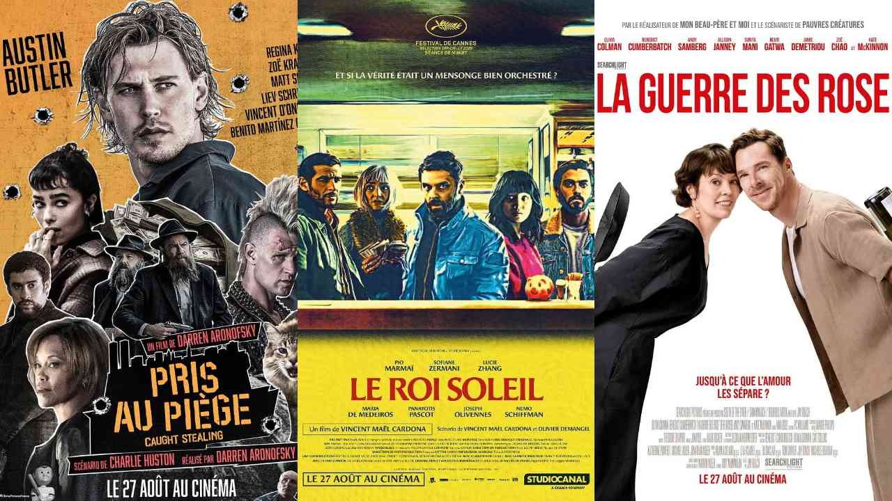 Affiches Sorties de la semaine du 27 août 2025