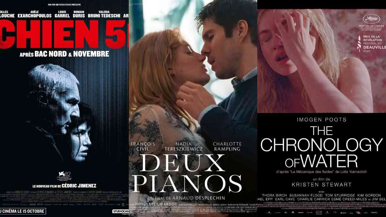 Affiches Sorties de la semaine du 15 octobre 2025