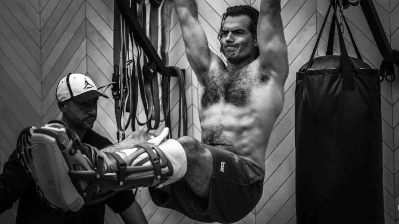 Henry Cavill entrainement 