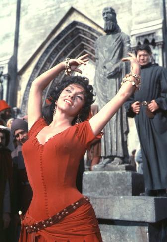 Gina Lollobrigida dans Notre-Dame de Paris de Jean Delannoy