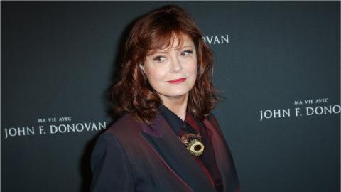 Susan Sarandon sur le tapis rouge parisien du film de Xavier Dolan 