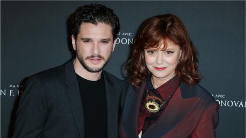 Kit Harington et sa partenaire du film Susan Sarandon