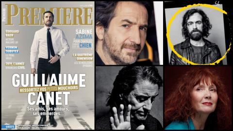 Sommaire de Première n°495 : Guillaume Canet, Vernon Subutex, Sabine Azéma, François Civil, Edouard Baer, Ian McShane…