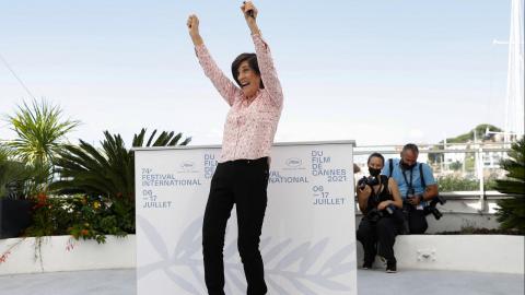 Cannes 2021 : Catherine Corsini lors du photocall de La Fracture