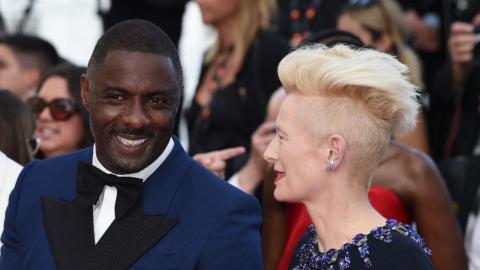 Cannes 2022, Jour 4 : Idris Elba et Tilda Swinton, complices sur le tapis rouge