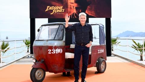 Harrison Ford, star du jour à Cannes pour soutenir Indiana Jones 5 [photos]