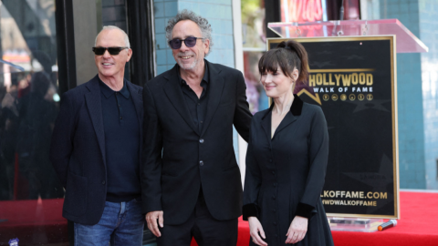 Tim Burton a enfin son étoile à Hollywood : "Merci mon pote, t'es le meilleur !"