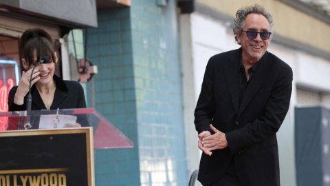 Tim Burton a enfin son étoile à Hollywood : "Merci mon pote, t'es le meilleur !"