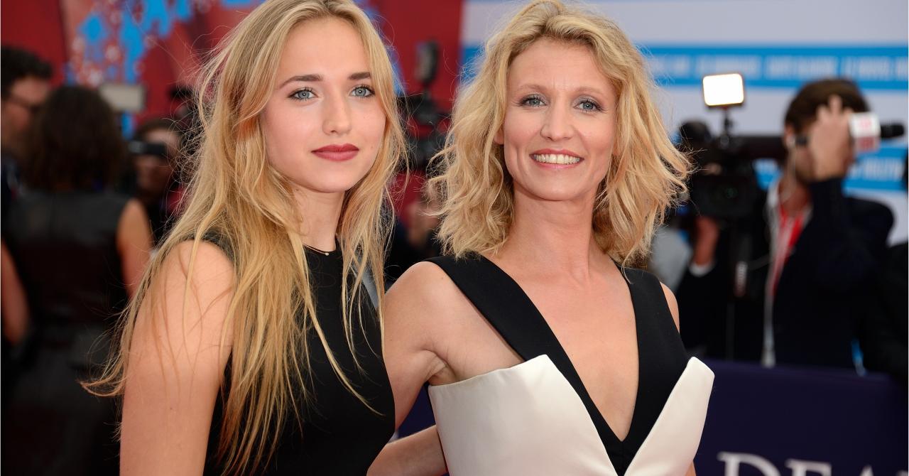 Chloe Jouannet et sa maman Alexandra Lamy