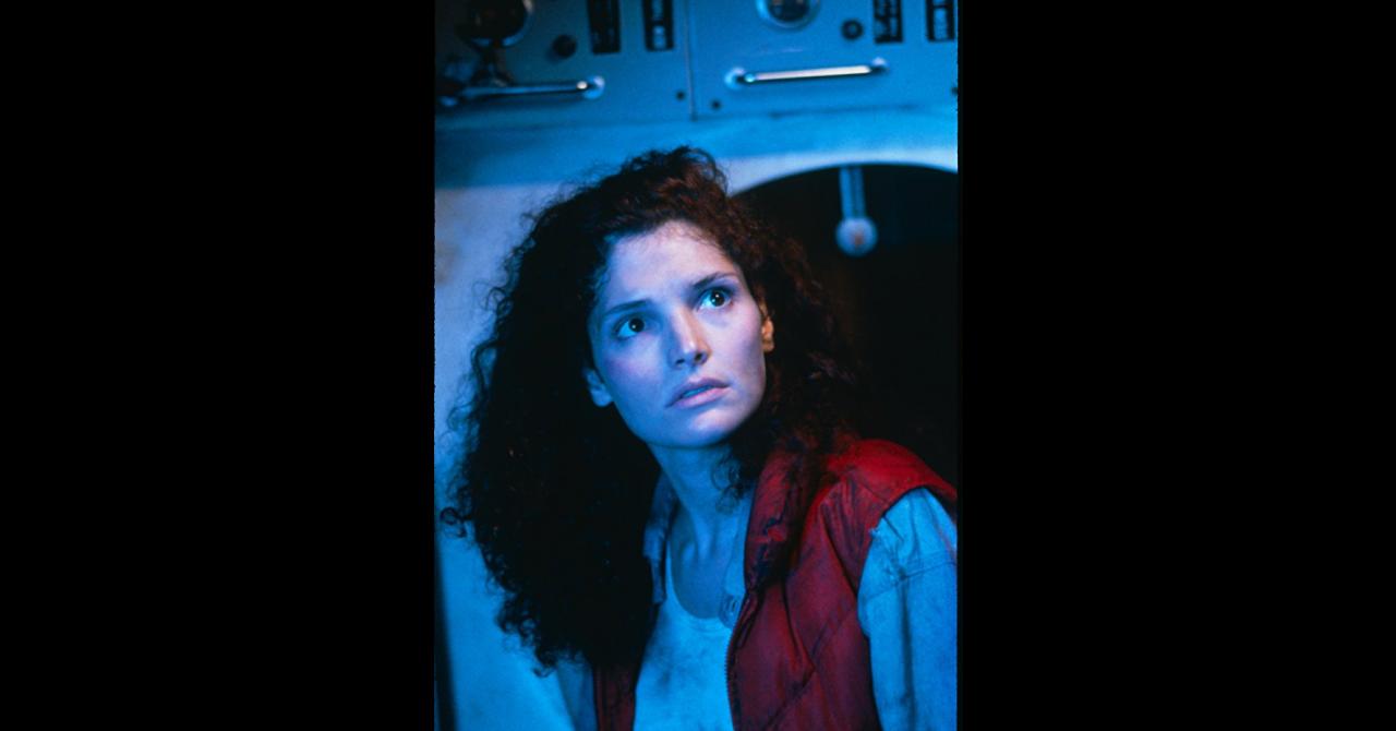 Mary Elizabeth Mastrantonio dans "Abyss", en 1989