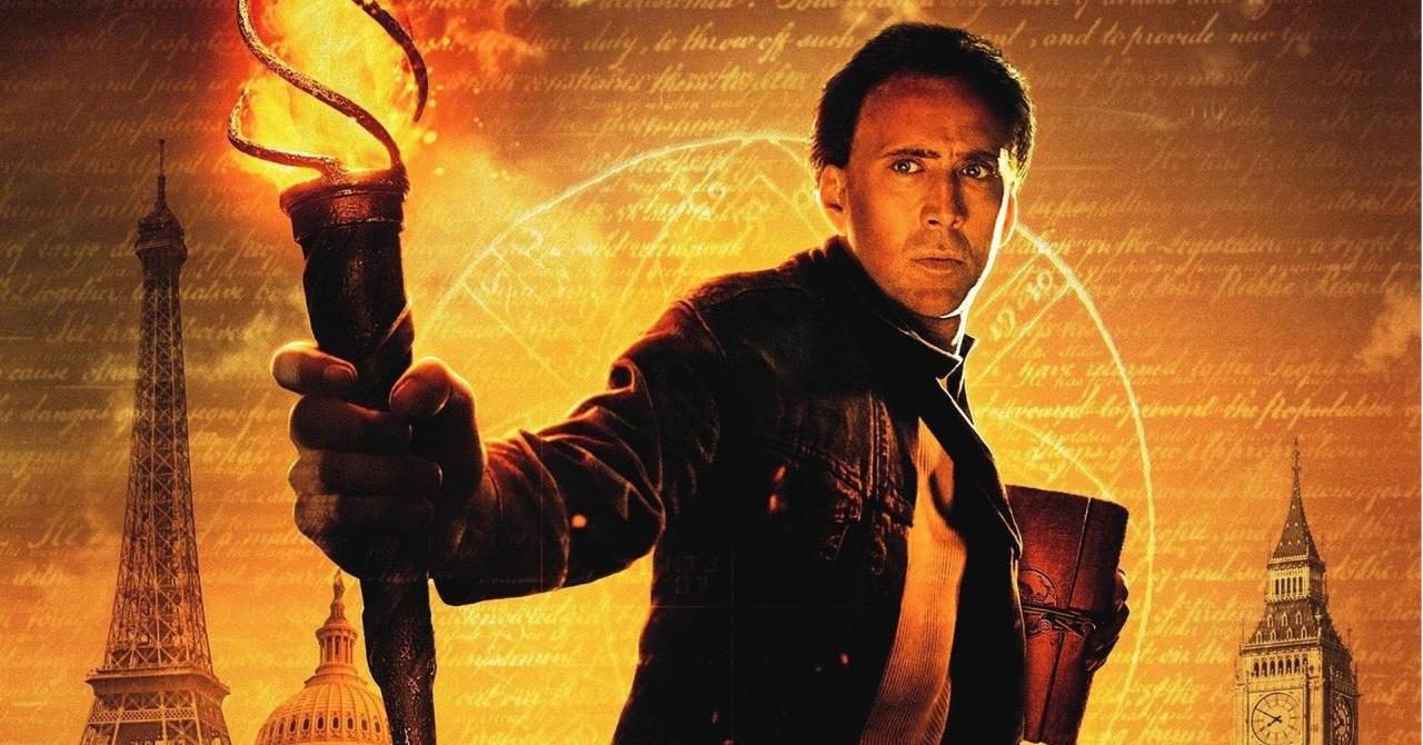 Nicolas Cage dans Benjamin Gates et le trésor des templiers (2004)