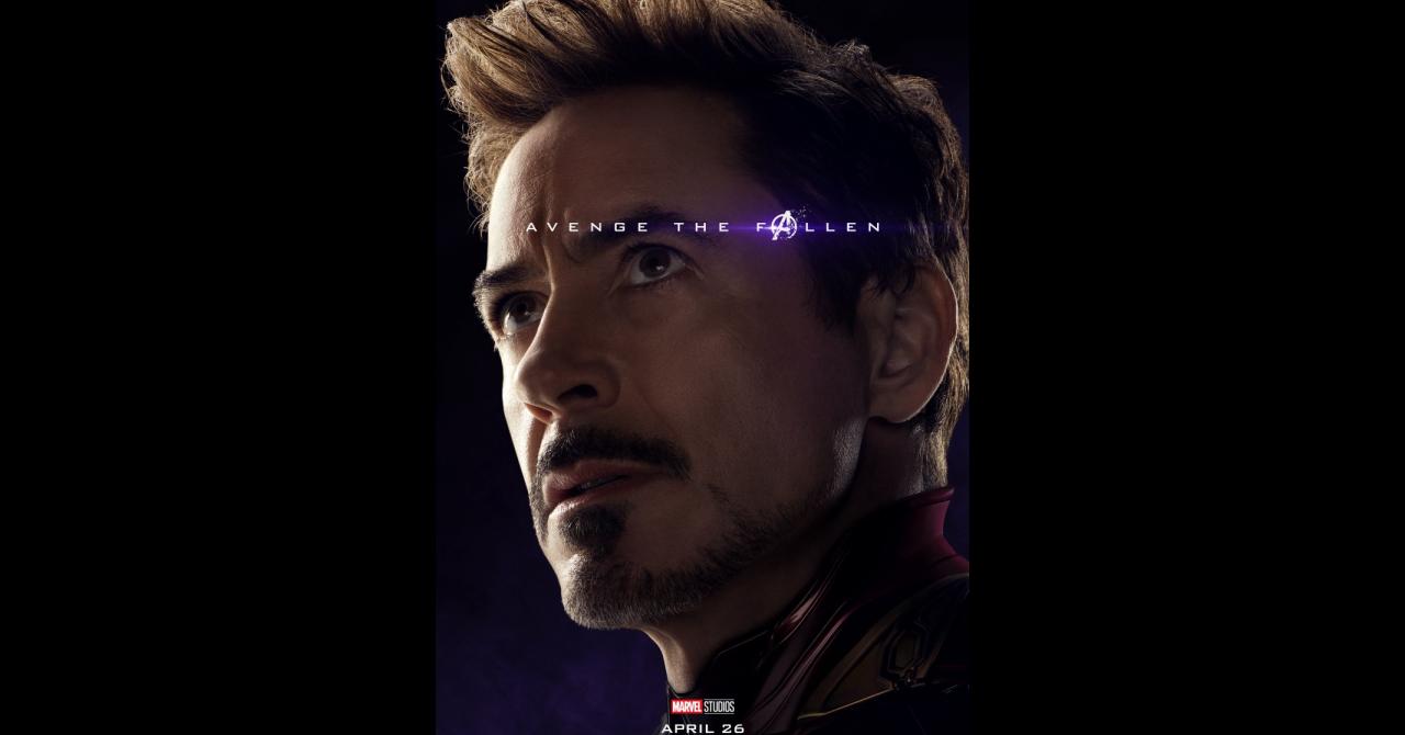 Avengers Endgame : Iron Man (Robert Downey Jr.)