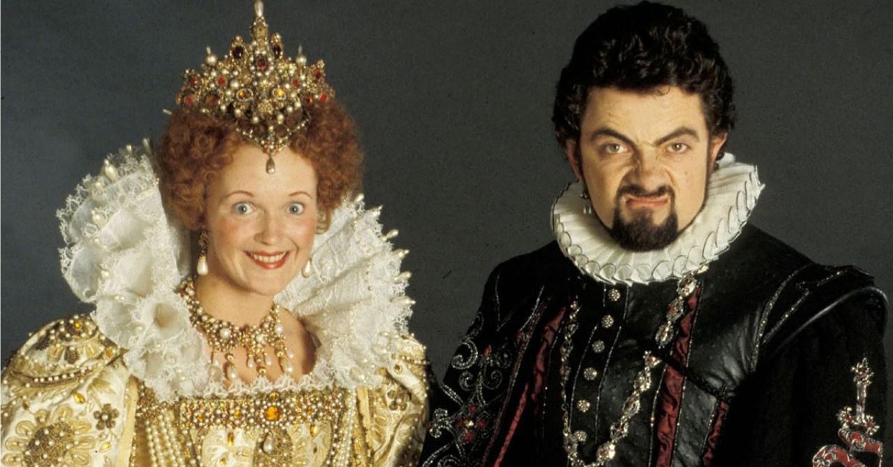 Rowan Atkinson dans La Vipère Noire / Blackadder (1983-1989)