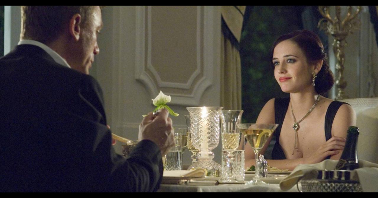 Eva Green et Daniel Craig dans Casino Royale (2006)