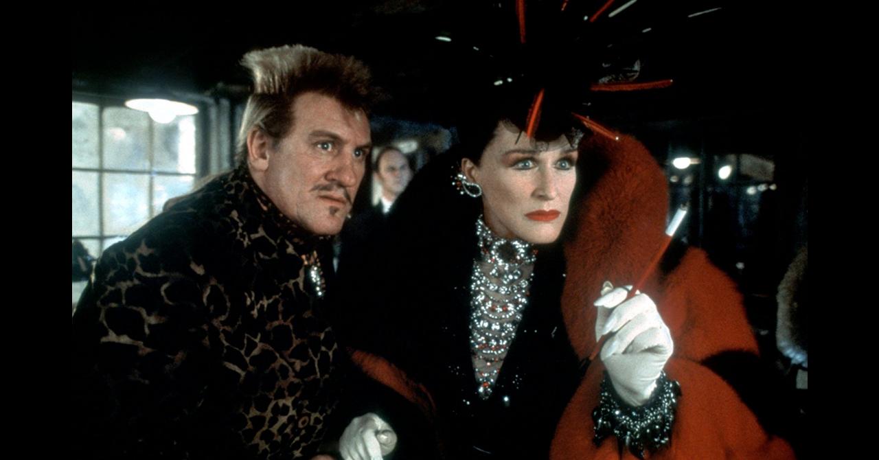 Glenn Close et Gérard Depardieu dans Les 102 Dalmatiens (2000)