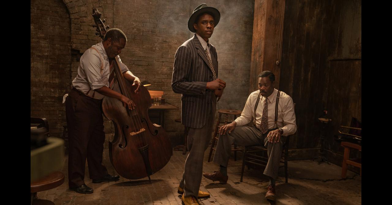 Chadwick Boseman dans Ma Rainey's Black Bottom (Netflix)