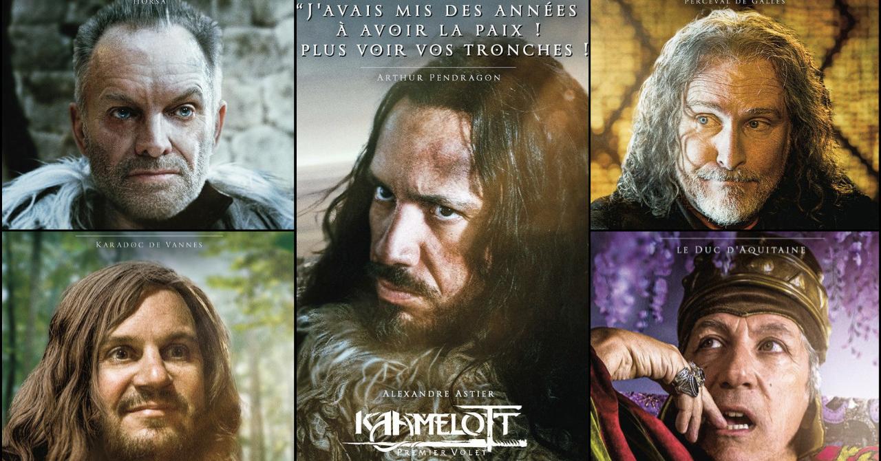 Kaamelott : Alexandre Astier tease la sortie du film avec une série d'affiches 